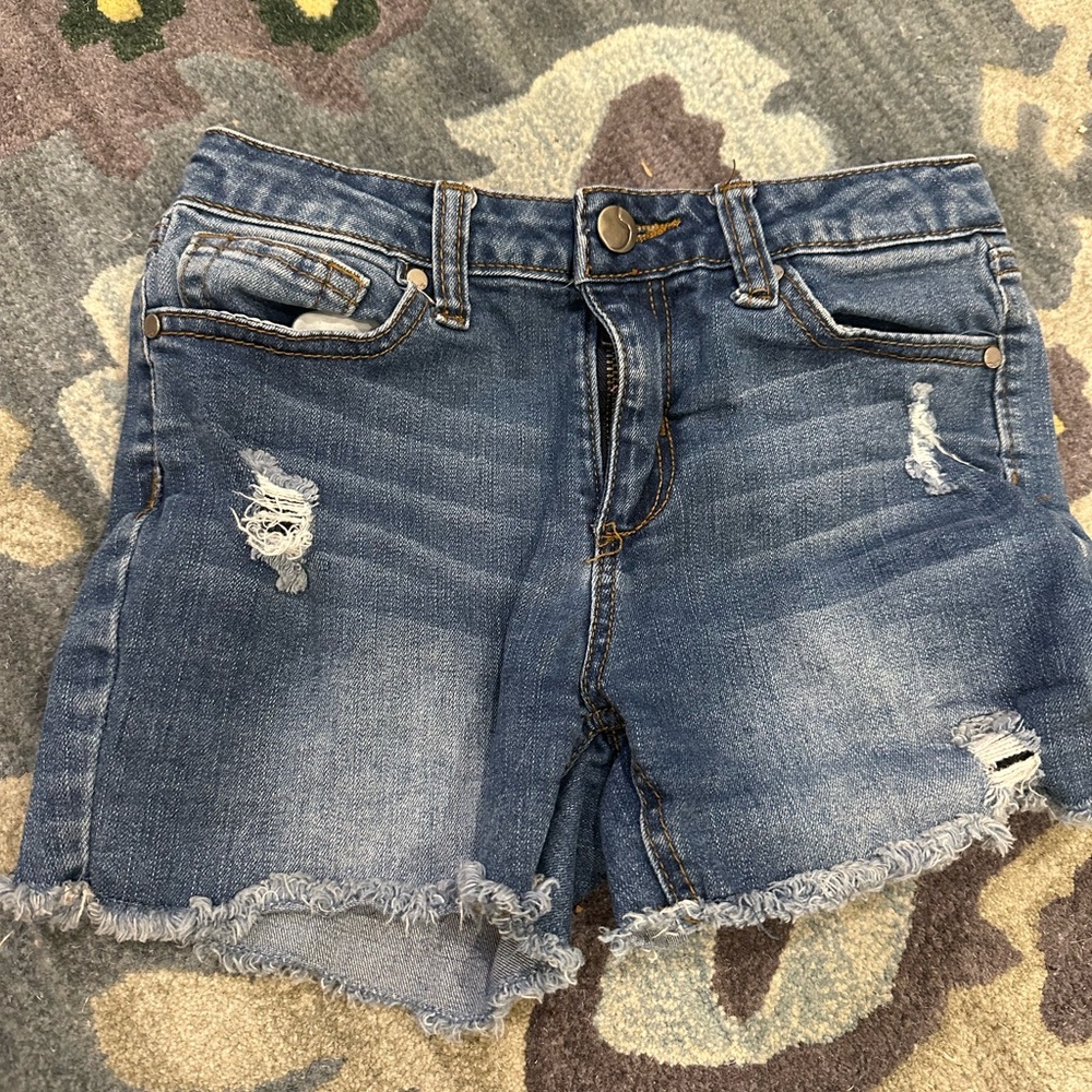 Joe’s Jeans cutoff Jean shorts - girls size 10.